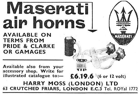 Maserati Air Horns                                               