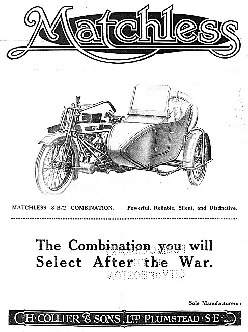 Matchless 8 B/2 Combination 1916                                 