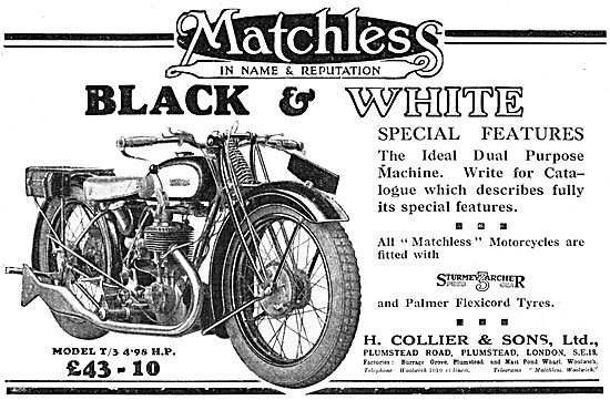 1927 Matchless Model T/3 4.98 hp                                 