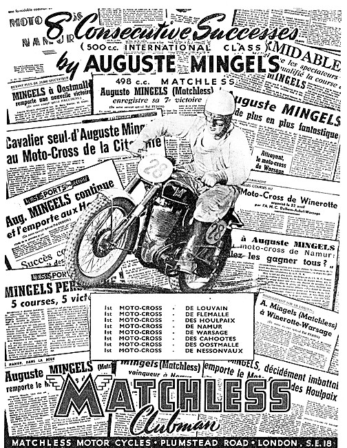 Matchless Clubman 1951                                           