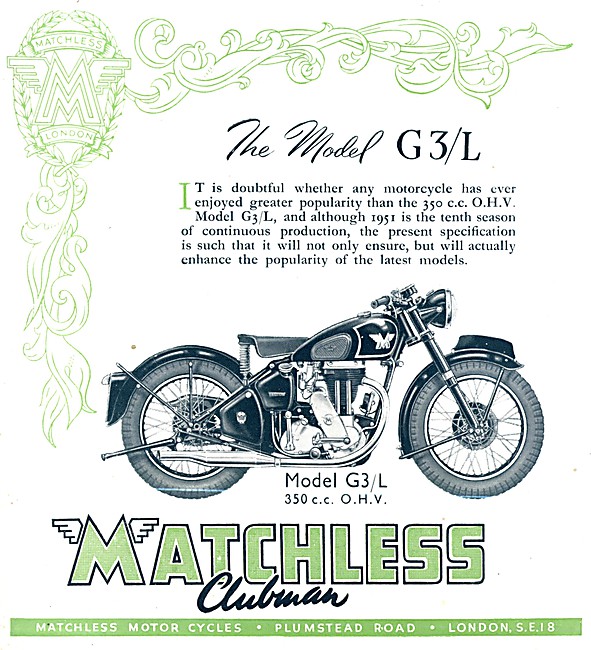 Matchless G3/L 350 cc                                            