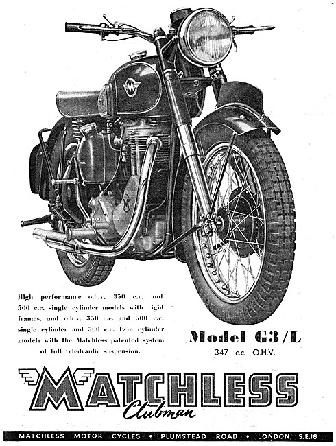 Matchless G3/L 350cc                                             