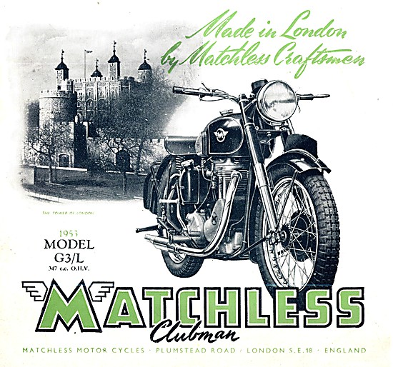 Matchless Model G3/L 350 cc                                      