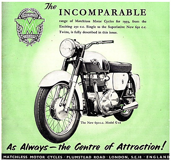 Matchless G12 650 cc                                             