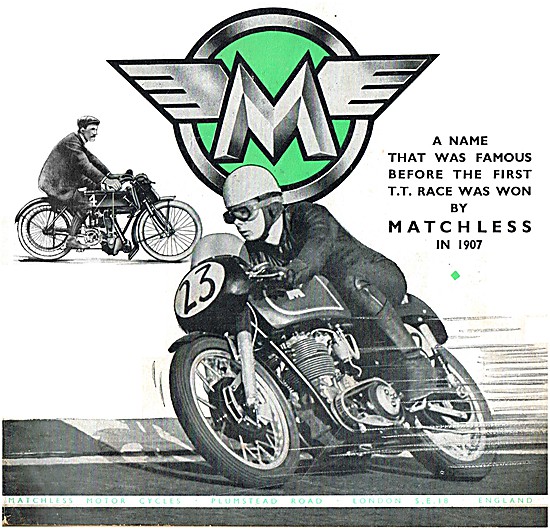 Matchless Racing Motor Cycles                                    