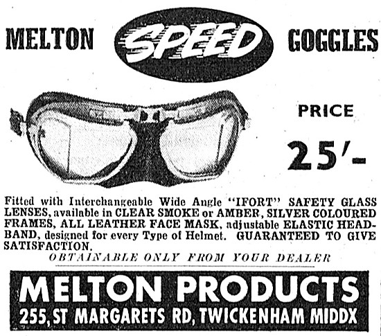 Melton Speed Goggles                                             