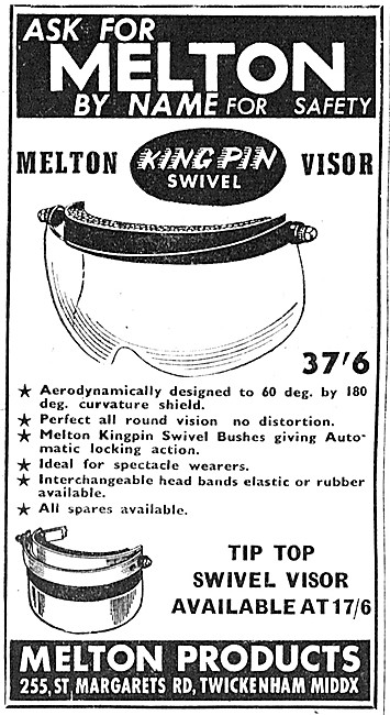 Melton King Pin Swivel Visors                                    