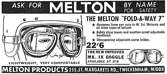 Melton Fold-A-Way 7 Goggles                                      