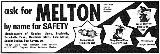 Melton Protective Clothing For Motorcyclists                     