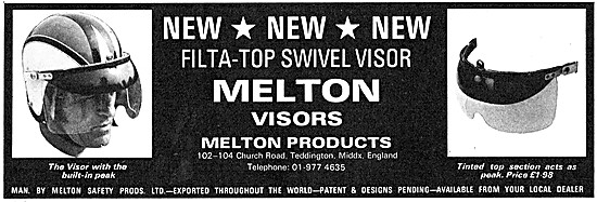Melton Filta-Top Swivel Visor                                    