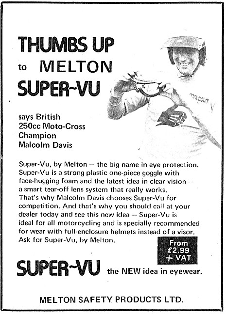 Melton Super-VU Eye Protection Products                          