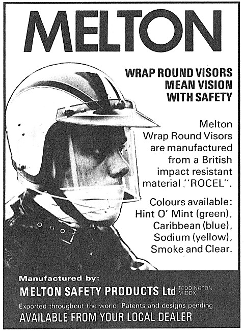 Melton Wrap Round Visors                                         