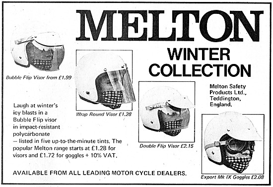 Melton Motorcycle Helmet Visors                                  