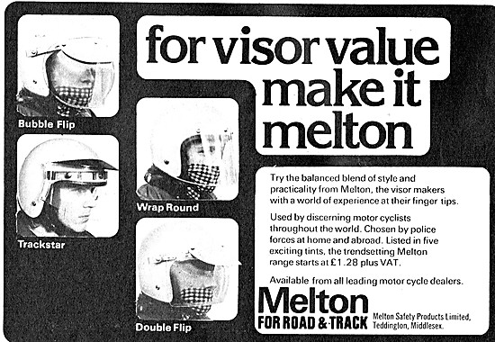 Melton Helmet Visors                                             