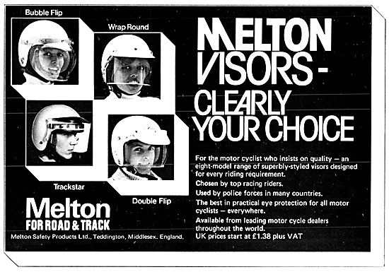 Melton Helmet Visors                                             