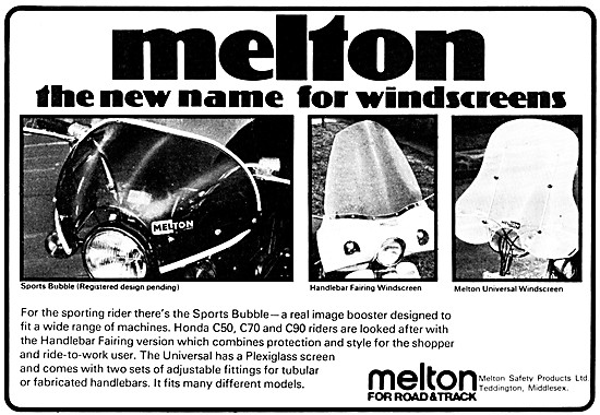 Melton Motor Cycle Windscreens                                   