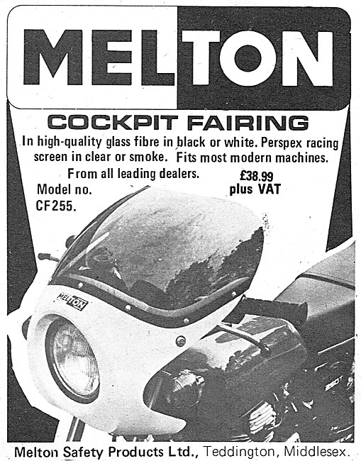 Melton Motorcycle Cockpit Fairings - Melton Fairings             