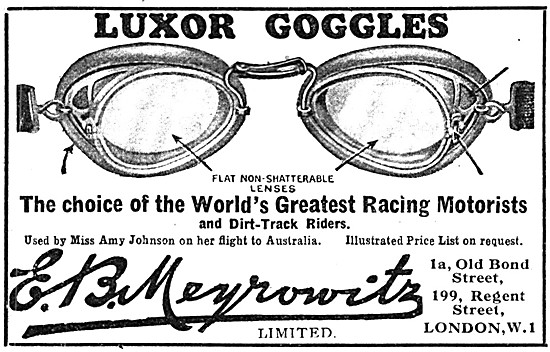 Meyrowitz Luxor Goggles                                          