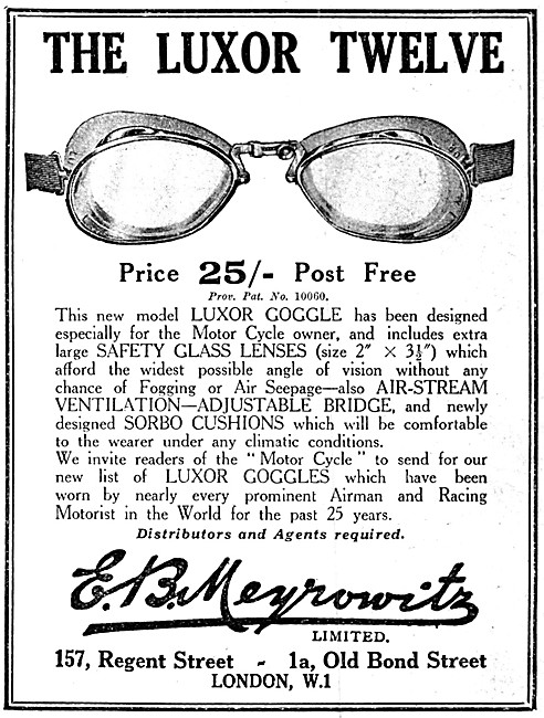 Meyrowitz Luxor Twelve Goggles                                   