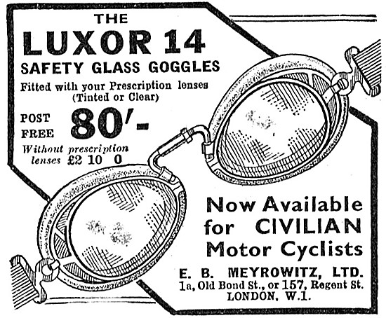 Meyrowitz Luxor 14 Goggles                                       