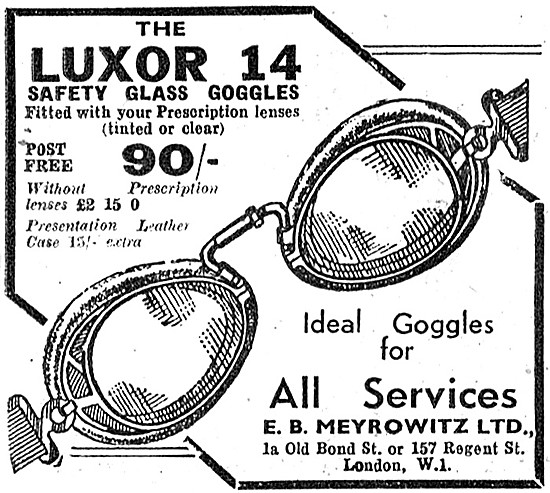 Meyrowitz Luxor 14  Goggles                                      