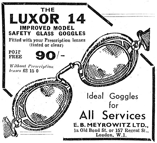 Meyrowitz Luxor 14 Goggles                                       
