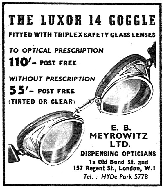 Meyrowitz Luxor 14 Goggles                                       