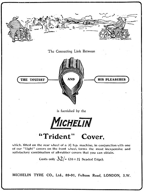 Michelin Trident Motor Cycle Covers                              