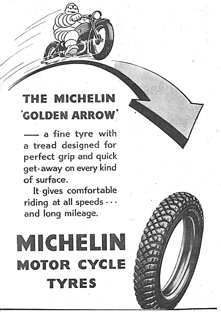 Michelin Golden Arrow Motor Cycle Tyres                          