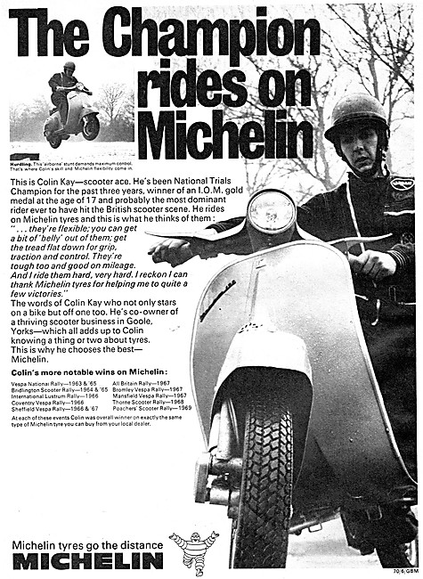 Michelin Motor Cycle & Scooter Tyres                             