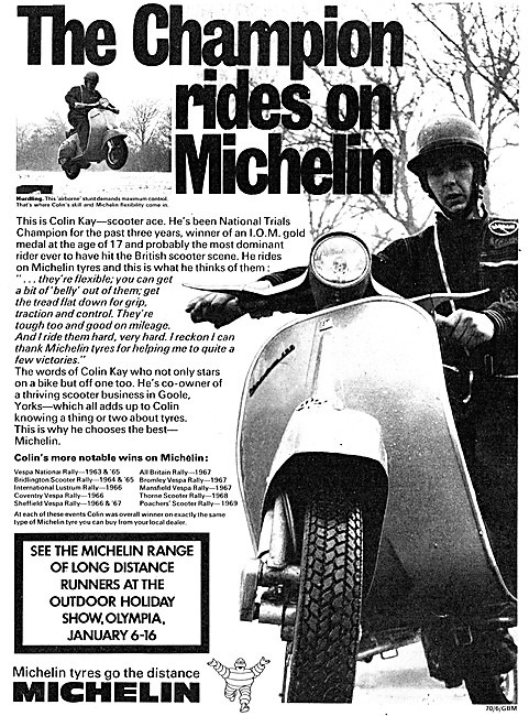 Michelin Motor Scooter Tyres                                     