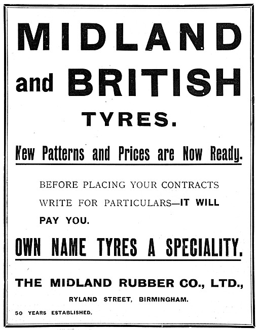 Midland Rubber Motor Cycle Belts & Tyres                         