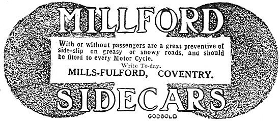 1911 Millford Sidecars                                           