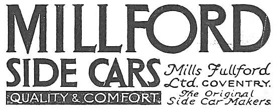 Millford Sidecars 1917                                           