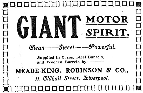 Meade-King Giant Motor Spirit                                    