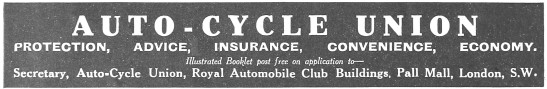 Auto-Cycle Union 1916                                            