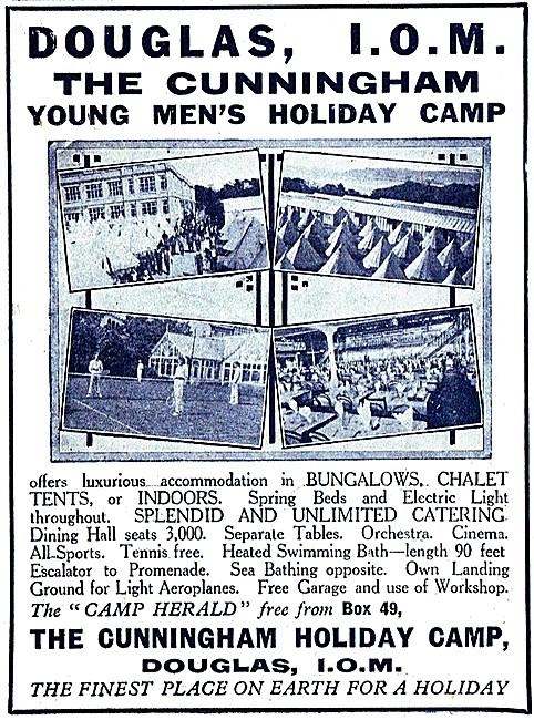 The Cunningham Holiday Camp. Douglas, IOM                        