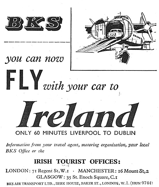 BKS  Air Ferry Liverpool To Dublin                               
