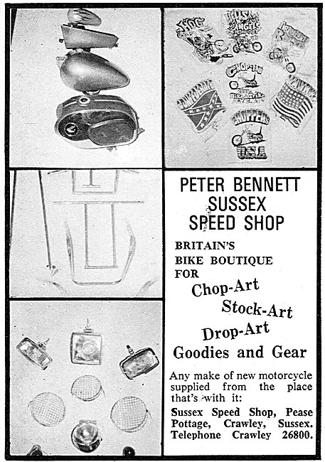 Peter Bennett Sussex Speed Shop                                  