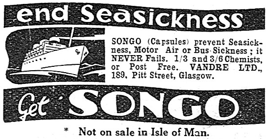 Songo Seasickness Capsules                                       