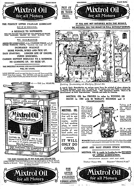 Mixtrol Upper Cylinder Lubrication - Mixtrol Oil                 