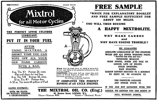 Mixtrol Upper Cylinder Lubrication Additive                      