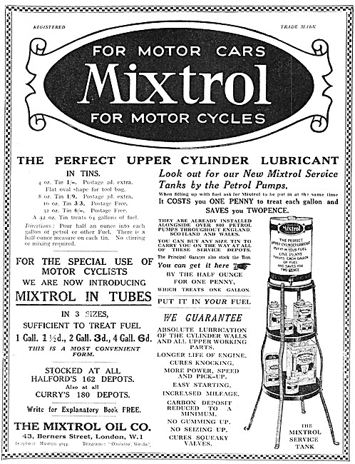 Mixtrol Upper Cylinder Lubricant                                 