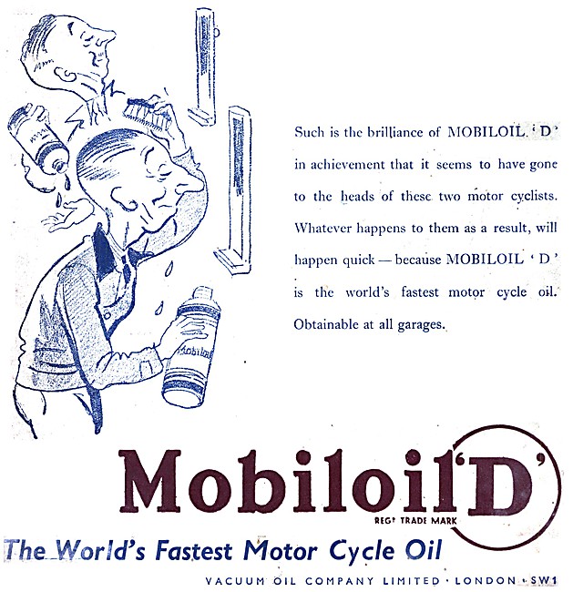 Mobiloil D  Petrol - Mobiloil Motor Oil                          