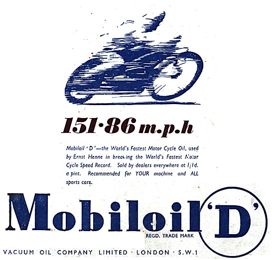 Mobiloil 'D' - Mobiloil D                                        
