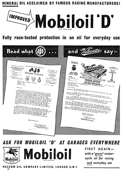 Mobiloil D Motor Oil                                             
