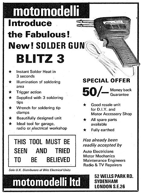 Motomodelli Blitz 3 Solder Gun                                   