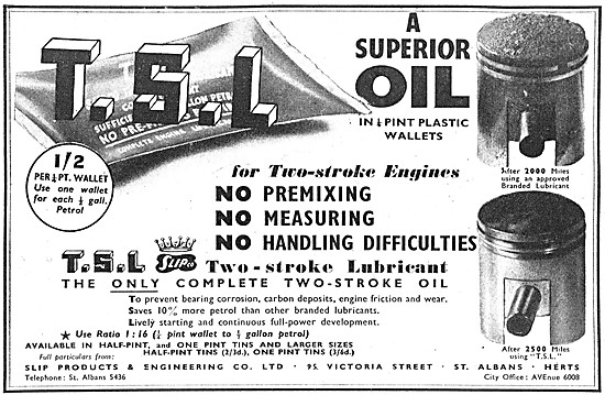 Slip TSL Two Stroke Oil                                          