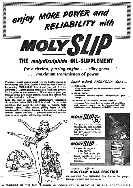 Molyslip Oil Additive                                            