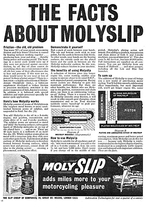 Molyslip Oil Additive                                            